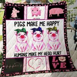 Pig Quilt Tdhtj and Home Decor