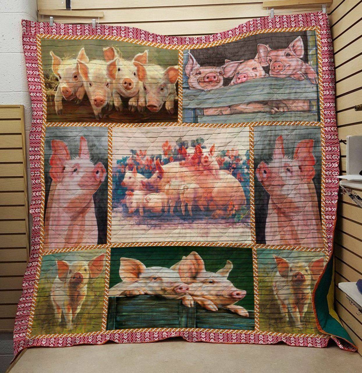 Pig Quilt Tdhxp and Home Decor