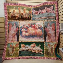 Pig Quilt Tdhxp and Home Decor