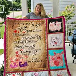 Pig Wife Quilt Blanket Dhc1501438Vt and Home Decor