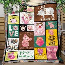 Pigs Art Quilt Tdhnt and Home Decor