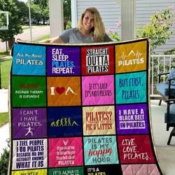 Pilates Quilt Blanket Dhc1501363Vt and Home Decor