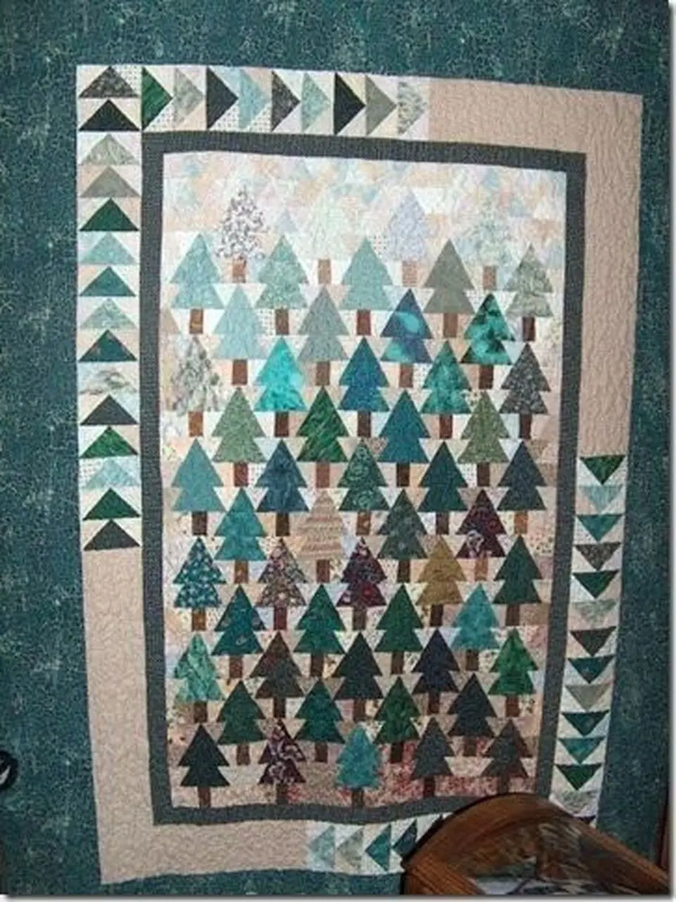Pine Tree Quilt Tdhlp and Home Decor