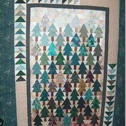 Pine Tree Quilt Tdhlp and Home Decor
