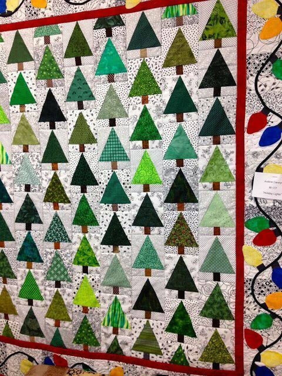 Pine Tree Quilt Tdhmk and Home Decor