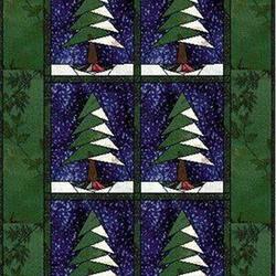 Pine Tree Quilt Tdhwm and Home Decor