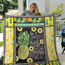 Pineapples Quilt Blanket Dhc1501527Vt and Home Decor