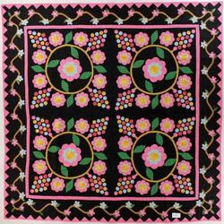 Pink Flower Quilt Tdhbs and Home Decor