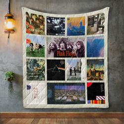 Pink Floyd Album Covers Quilt Blanket and Home Decor