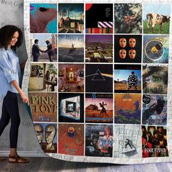 Pink Floyd Albums Cover Poster Quilt 5 and Home Decor