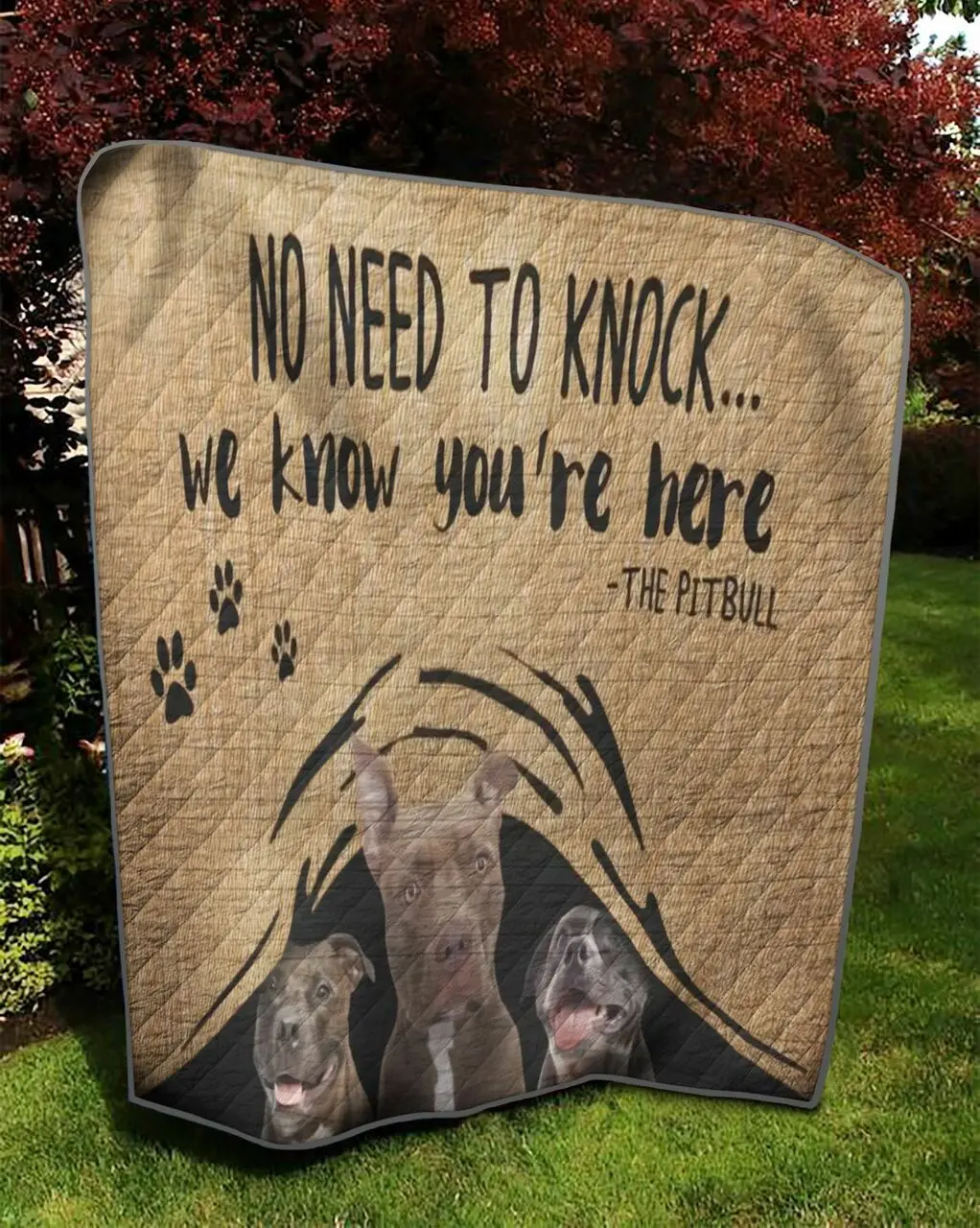 Pit Bull Vd Quilt Tdhqz and Home Decor