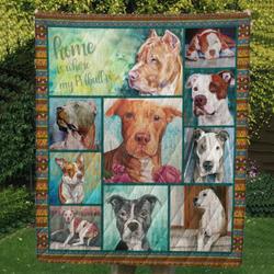 Pitbull 10 Tlq0039 Quilt  Quilt and Home Decor