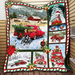 Pitbull And Christmas King Real Love Quilt Blanket Dhc09121914Dd and Home Decor