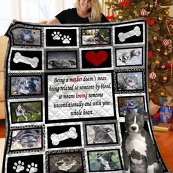 Pitbull Bbb051142Nb Quilt Blanket and Home Decor