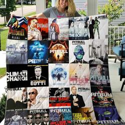 Pitbull Blanket Th0107 Quilt and Home Decor