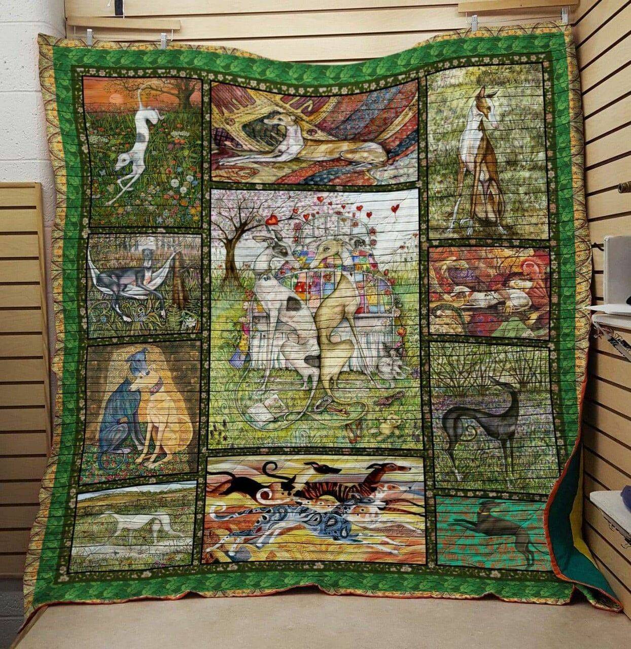 Pitbull Dance With Me U Quilt Sr and Home Decor