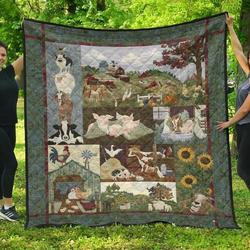 Pitbull Dont Judge My Pitbull U Quilt Gy and Home Decor