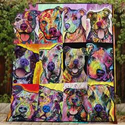 Pitbull One In A Million Best Seller Quilt Blanket Dhc0201201004Td and Home Decor