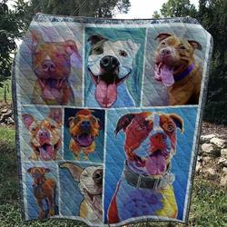 Pitbull Twice Song Quilt Blanket Dhc0201201002Td and Home Decor