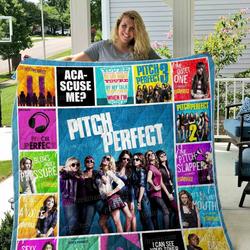 Pitch Perfect Quilt Blanket 01 and Home Decor
