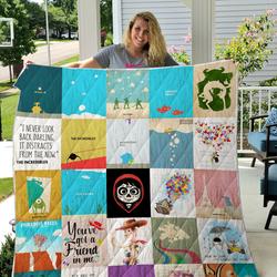 Pixar Quilt Blanket For Fans      and Home Decor