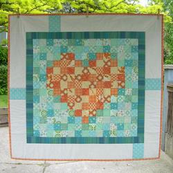 Pixelated Heart Clp0107084 Quilt Blanket and Home Decor