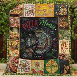 Pizza Menu Quilt Tdhyu and Home Decor