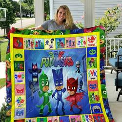 Pj Masks Quilt Blanket and Home Decor