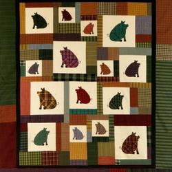 Plaid Pig Quilt Tdhnq and Home Decor