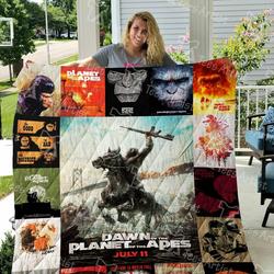 Planet Of The Apes Quilt Blanket 0418 and Home Decor