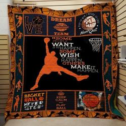 Play To Win Basketball Quilt Blanket  Quilt and Home Decor