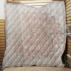 Pleasure Rose Gold Quilt Tdhpq and Home Decor