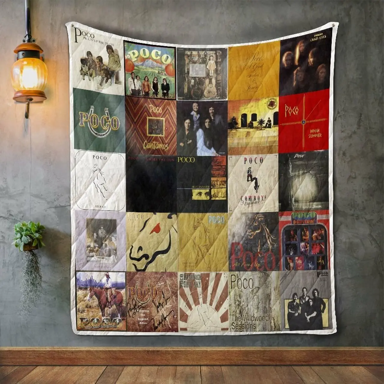 Poco Album Covers Quilt Blanket and Home Decor