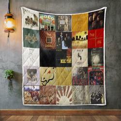 Poco Album Covers Quilt Blanket and Home Decor