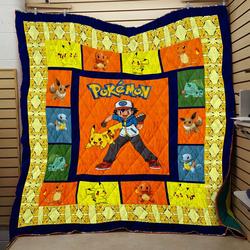 Pokemon Quilt Blanket and Home Decor