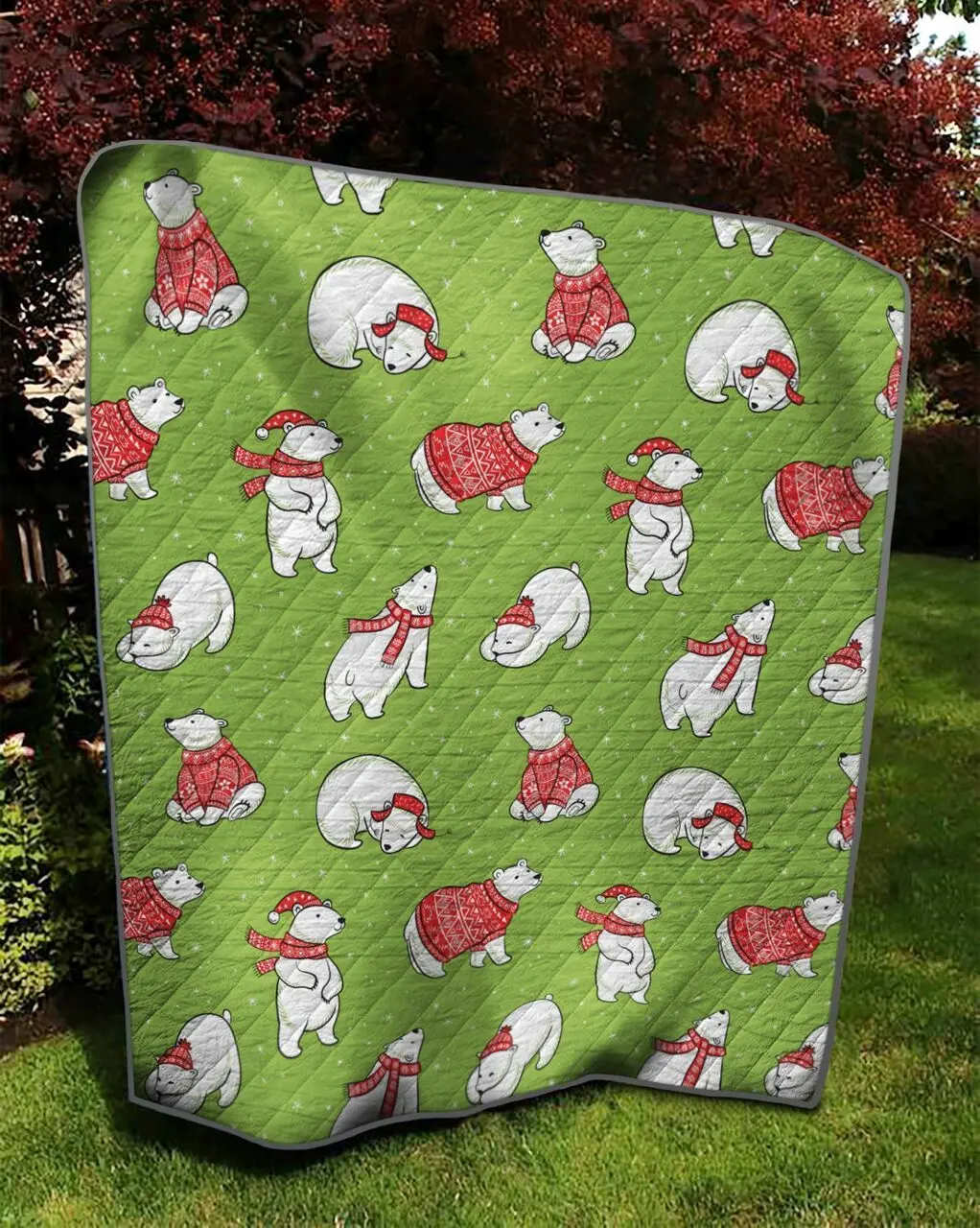Polar Bear Dd Quilt Tdhrh and Home Decor