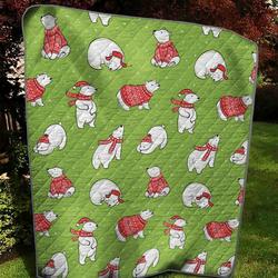 Polar Bear Dd Quilt Tdhrh and Home Decor
