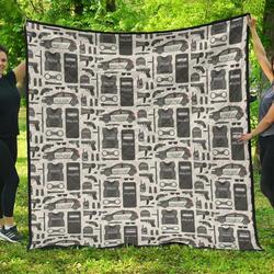 Police Cl12100546Mdq Quilt Blanket and Home Decor