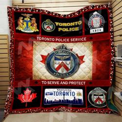 Police Quilt Blanket Dhc0910565Vt and Home Decor