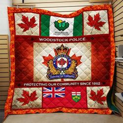 Police Quilt Blanket Dhc0910630Vt and Home Decor