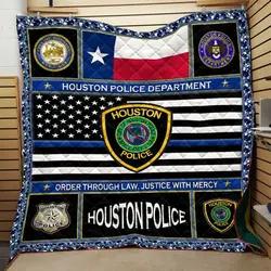 Police Quilt Blanket Dhc0910631Vt and Home Decor