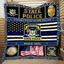 Police Quilt Blanket Dhc0910666Vt and Home Decor