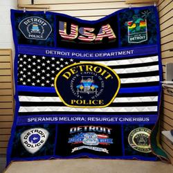 Police Quilt Blanket Dhc0910676Vt and Home Decor