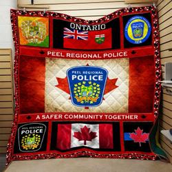 Police Quilt Blanket Dhc0910680Vt and Home Decor