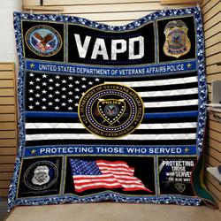 Police Quilt Blanket Dhc0910681Vt and Home Decor