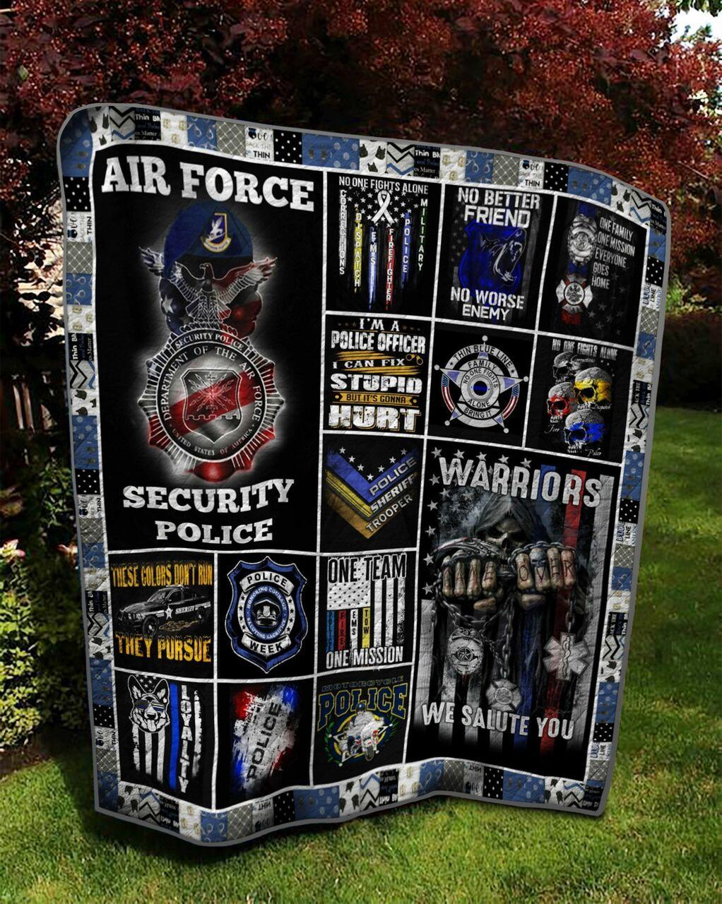 Police Quilt Tdhgl and Home Decor