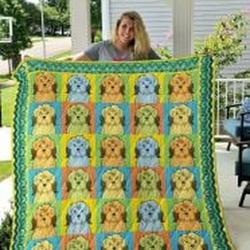 Polish Lowland Sheepdog Quilt Blanket Luk4Ub Dhc0301840Dd and Home Decor
