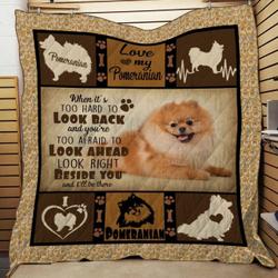 Pomeranian Quilt Tdhor and Home Decor