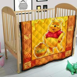 Pooh  Premium Quilt  Quilt and Home Decor