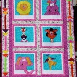 Portraits Of Jungle Things Quilt Tdhns and Home Decor